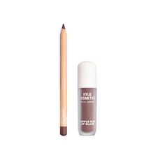 KYLIE GLOSSY LIP KIT ESPRESSO